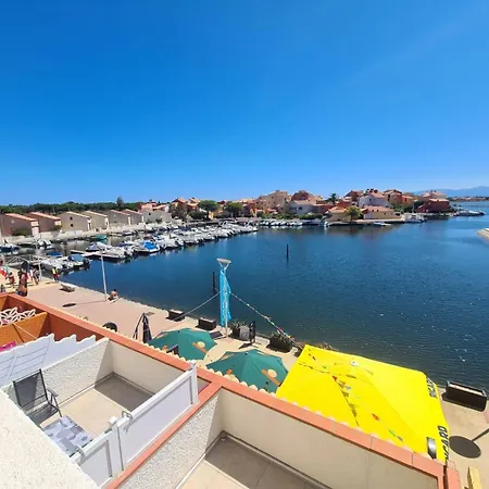 Nautica Bulles Jacuzzi Privatif Vue Lac Marin Le Barcares Exterior photo